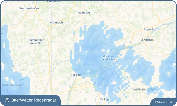 Wetter-Widget-Vorschau mit Vorhersagedaten für Obermarchenbach