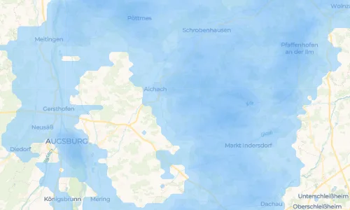 Regenradar Vorschaubild - Aktuelle Niederschläge in Obermauerbach und Umgebung
