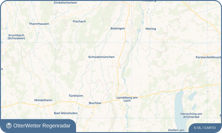 OtterWetter Regenradar-Widget Obermeitingen