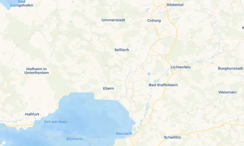 Regenradar Vorschaubild - Aktuelle Niederschläge in Obermerzbach und Umgebung
