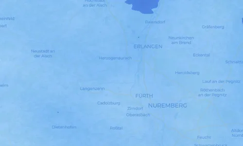 Regenradar Obermichelbach: aktuelle Niederschläge in Obermichelbach und Umgebung, Stand 24. Oktober 2026 um 6:50 Uhr