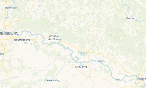 Regenradar Vorschaubild - Aktuelle Niederschläge in Obermiethnach und Umgebung