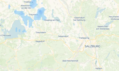 Regenradar Vorschaubild - Aktuelle Niederschläge in Obermoos und Umgebung