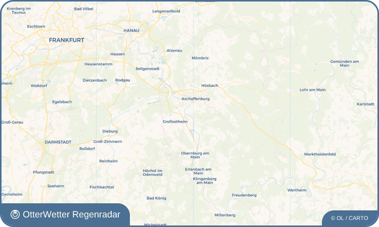 OtterWetter Regenradar-Widget Obernau