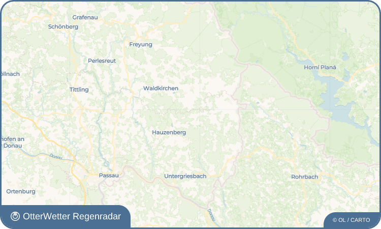 OtterWetter Regenradar-Widget Oberneureuth