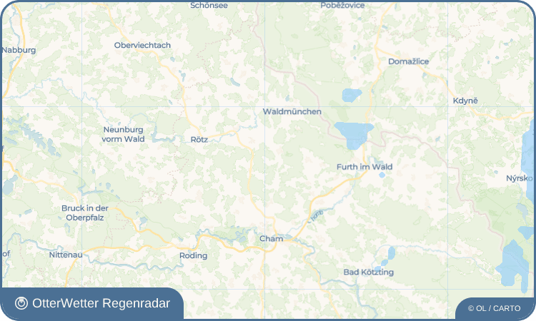 OtterWetter Regenradar-Widget Obernried