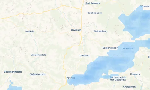 Regenradar Vorschaubild - Aktuelle Niederschläge in Obernschreez und Umgebung