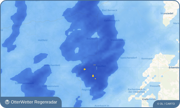 OtterWetter Regenradar-Widget Obernschreez