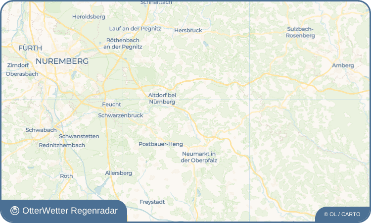 OtterWetter Regenradar-Widget Oberölsbach