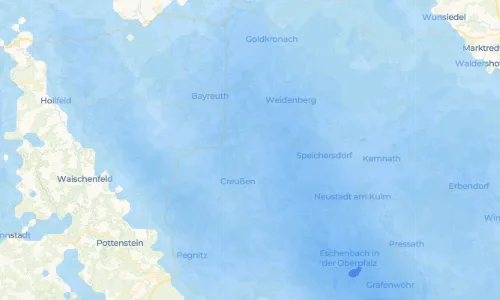 Regenradar Vorschaubild - Aktuelle Niederschläge in Oberölschnitz und Umgebung