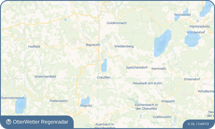 OtterWetter Regenradar-Widget Oberölschnitz