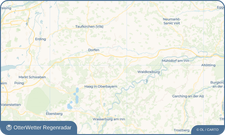 OtterWetter Regenradar-Widget Oberornau