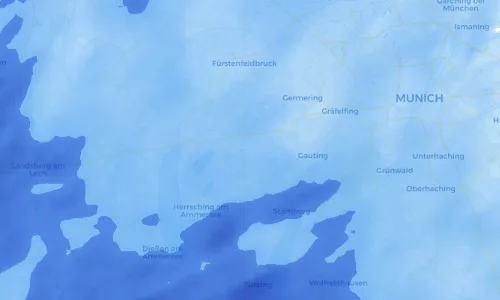 Regenradar Vorschaubild - Aktuelle Niederschläge in Oberpfaffenhofen und Umgebung