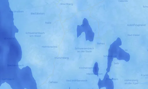 Regenradar Oberpferdt: aktuelle Niederschläge in Oberpferdt und Umgebung, Stand 19. Oktober 2026 um 0:55 Uhr