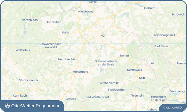 OtterWetter Regenradar-Widget Oberpferdt