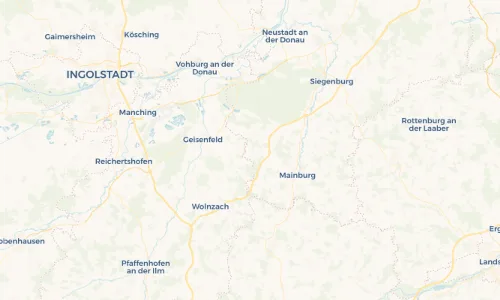 Regenradar Vorschaubild - Aktuelle Niederschläge in Oberpindhart und Umgebung