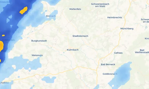 Regenradar Vorschaubild - Aktuelle Niederschläge in Oberpurbach und Umgebung