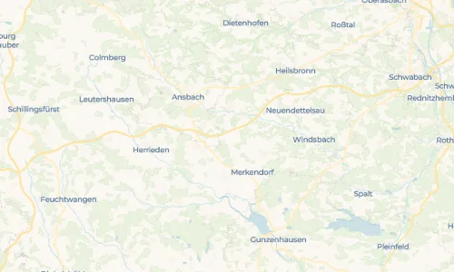 Regenradar Vorschaubild - Aktuelle Niederschläge in Oberrammersdorf und Umgebung