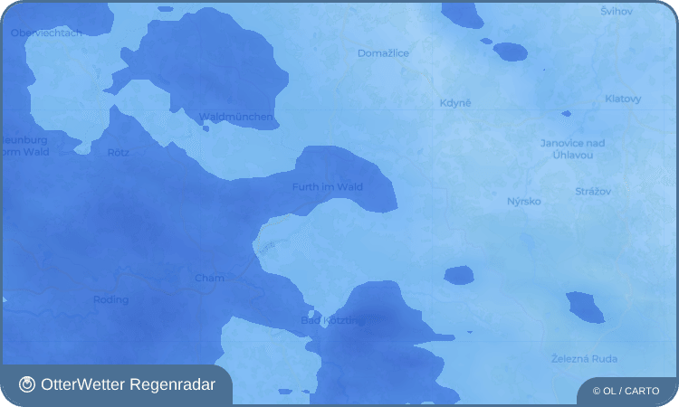 OtterWetter Regenradar-Widget Oberrappendorf