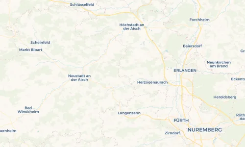 Regenradar Vorschaubild - Aktuelle Niederschläge in Oberreichenbach und Umgebung