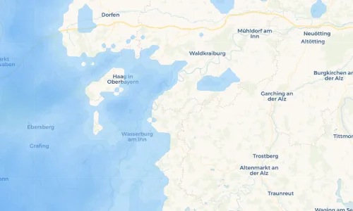 Regenradar Vorschaubild - Aktuelle Niederschläge in Oberreith und Umgebung