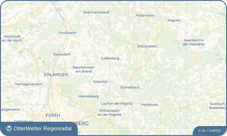 OtterWetter Regenradar-Widget Oberrüsselbach