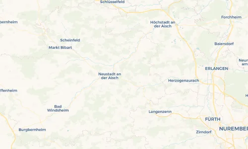 Regenradar Vorschaubild - Aktuelle Niederschläge in Obersachsen und Umgebung