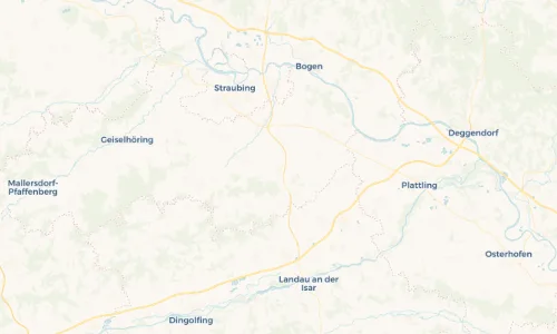 Regenradar-Vorschau: aktuelle Niederschläge in Oberschneiding und Umgebung