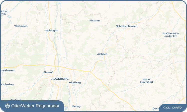 OtterWetter Regenradar-Widget Oberschneitbach