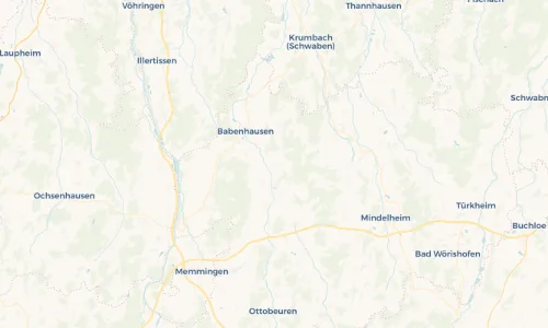Regenradar-Vorschau: aktuelle Niederschläge in Oberschönegg und Umgebung