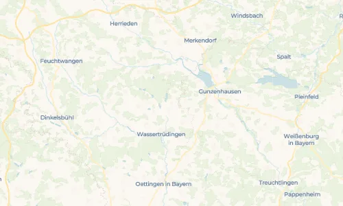 Regenradar Vorschaubild - Aktuelle Niederschläge in Oberschwaningen und Umgebung