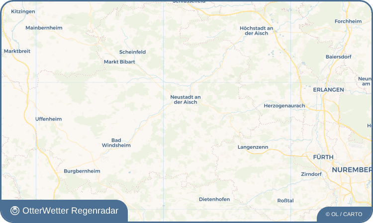 OtterWetter Regenradar-Widget Oberschweinach