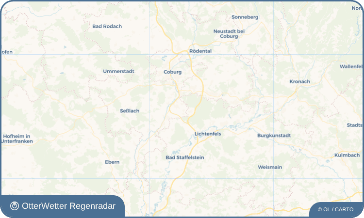 Widget-Vorschau für Obersiemau Wetter-Widget-Vorschau mit Vorhersagedaten für Obersiemau
