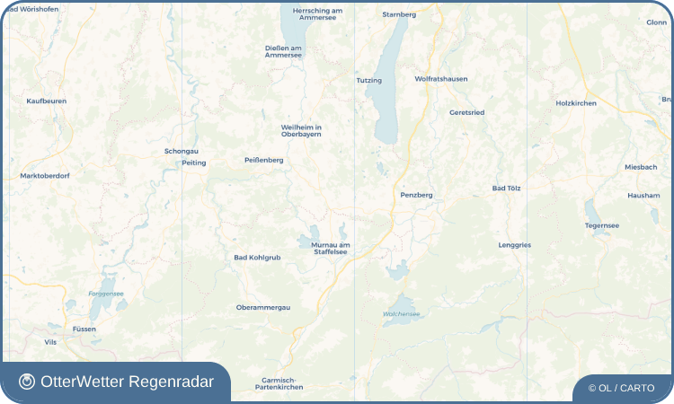 Wetter-Widget-Vorschau mit Vorhersagedaten für Obersöchering