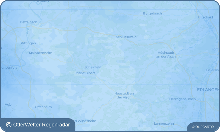 OtterWetter Regenradar-Widget Obersteinbach