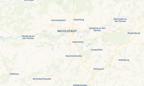 Regenradar Vorschaubild - Aktuelle Niederschläge in Oberstimm und Umgebung