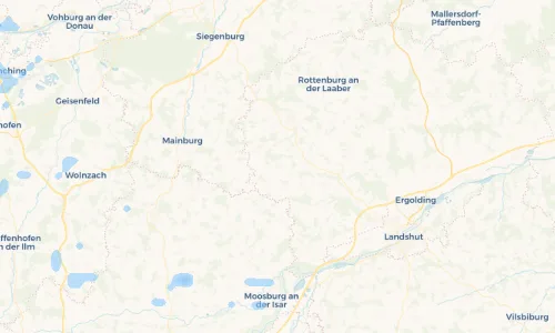 Regenradar Vorschaubild - Aktuelle Niederschläge in Obersüßbach und Umgebung
