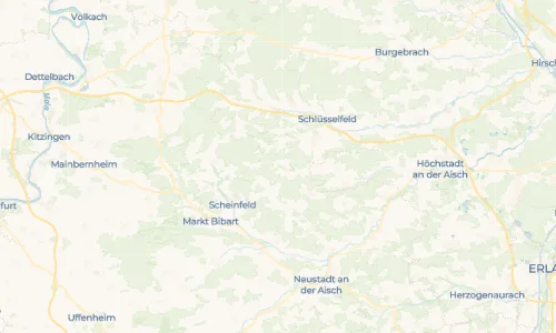 Regenradar Vorschaubild - Aktuelle Niederschläge in Obertaschendorf und Umgebung