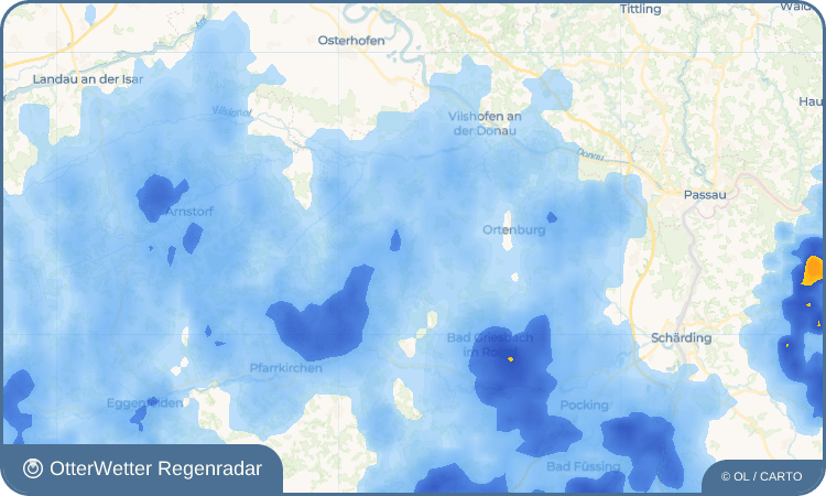 OtterWetter Regenradar-Widget Oberthambach