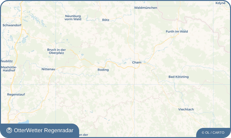 OtterWetter Regenradar-Widget Obertraubenbach