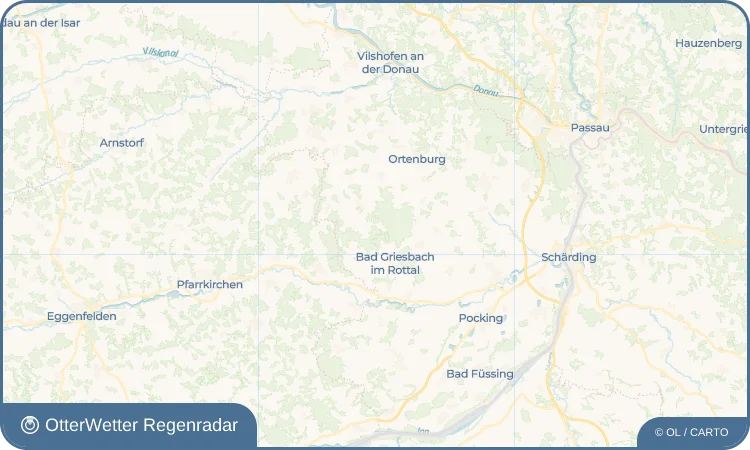 Wetter-Widget-Vorschau mit Vorhersagedaten für Oberuttlau