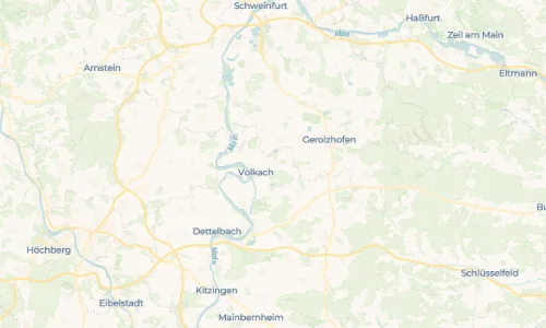 Regenradar Obervolkach: aktuelle Niederschläge in Obervolkach und Umgebung, Stand 31. Oktober 2026 um 11:15 Uhr