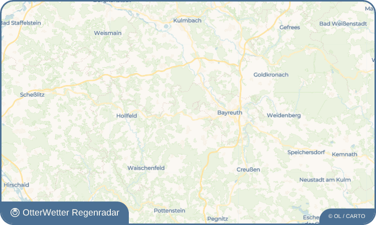 OtterWetter Regenradar-Widget Oberwaiz