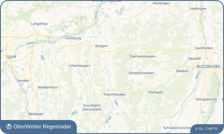 OtterWetter Regenradar-Widget Oberwaldbach