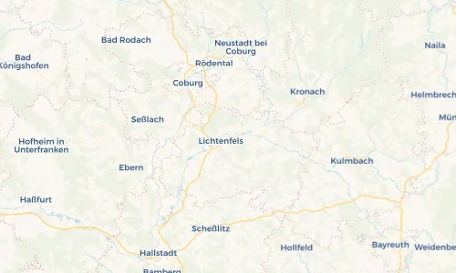 Regenradar Vorschaubild - Aktuelle Niederschläge in Oberwallenstadt und Umgebung