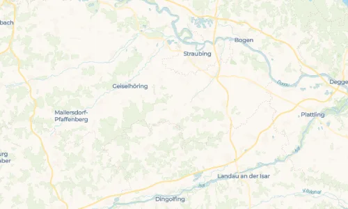 Regenradar Vorschaubild - Aktuelle Niederschläge in Oberwalting und Umgebung