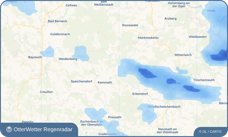 OtterWetter Regenradar-Widget Oberwappenöst