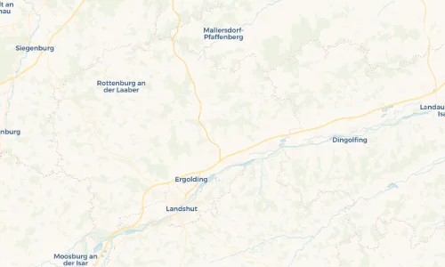 Regenradar Vorschaubild - Aktuelle Niederschläge in Oberwattenbach und Umgebung