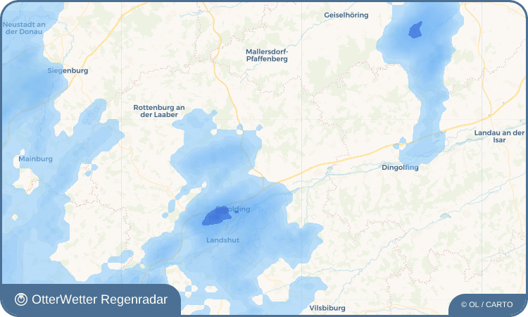 OtterWetter Regenradar-Widget Oberwattenbach