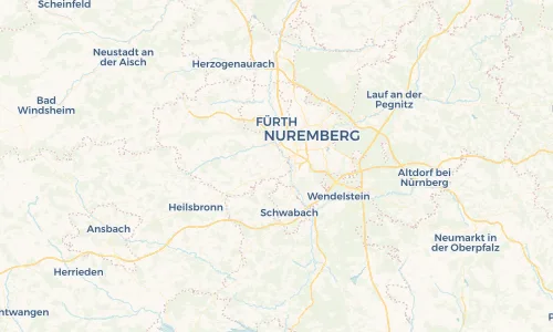 Regenradar Vorschaubild - Aktuelle Niederschläge in Oberweihersbuch und Umgebung